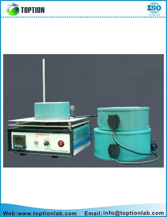 heating mantle with magnetic stirrer