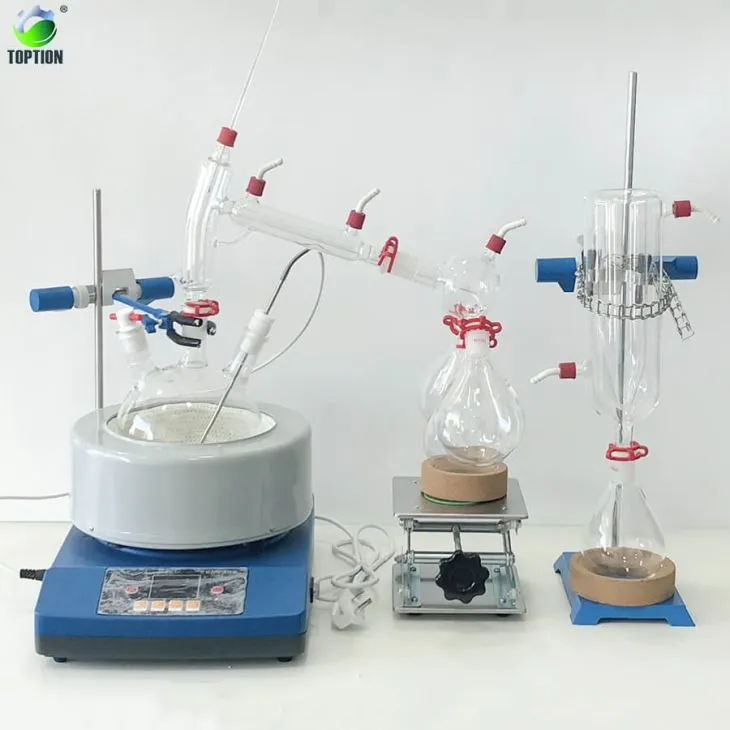 2L Glass Short Path Distillation For Lab